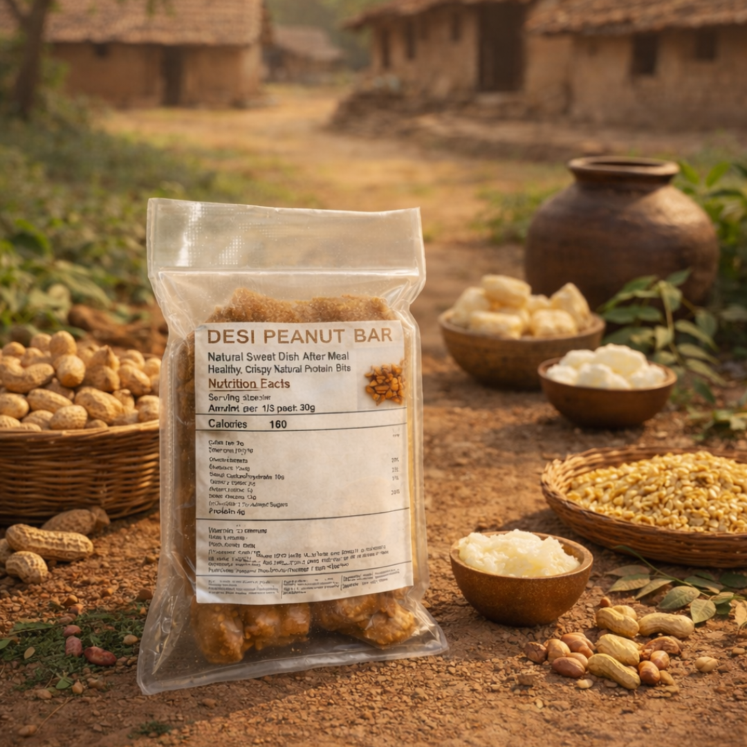 Desi Peanut Bar