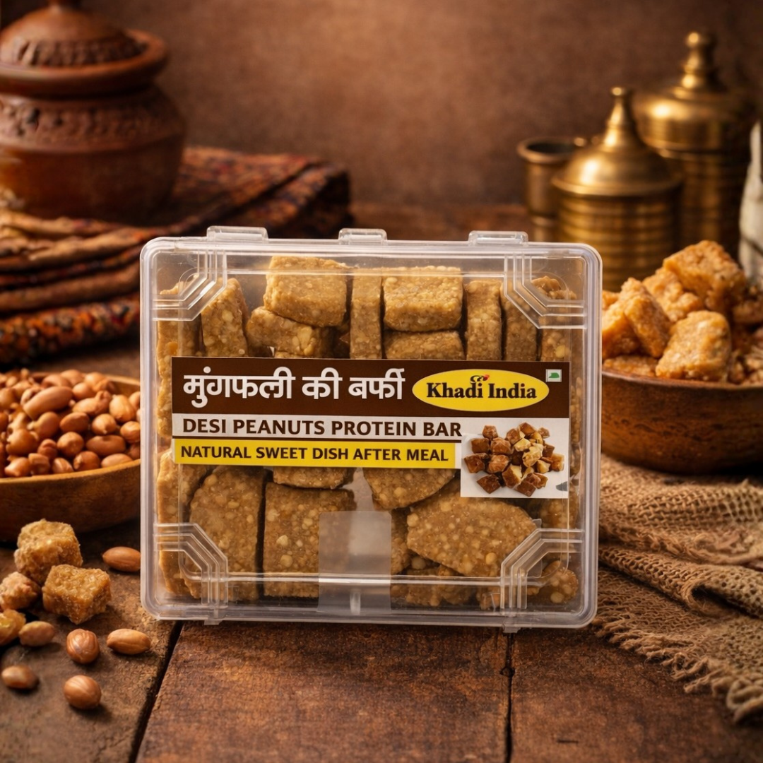 Desi peanut protein bar