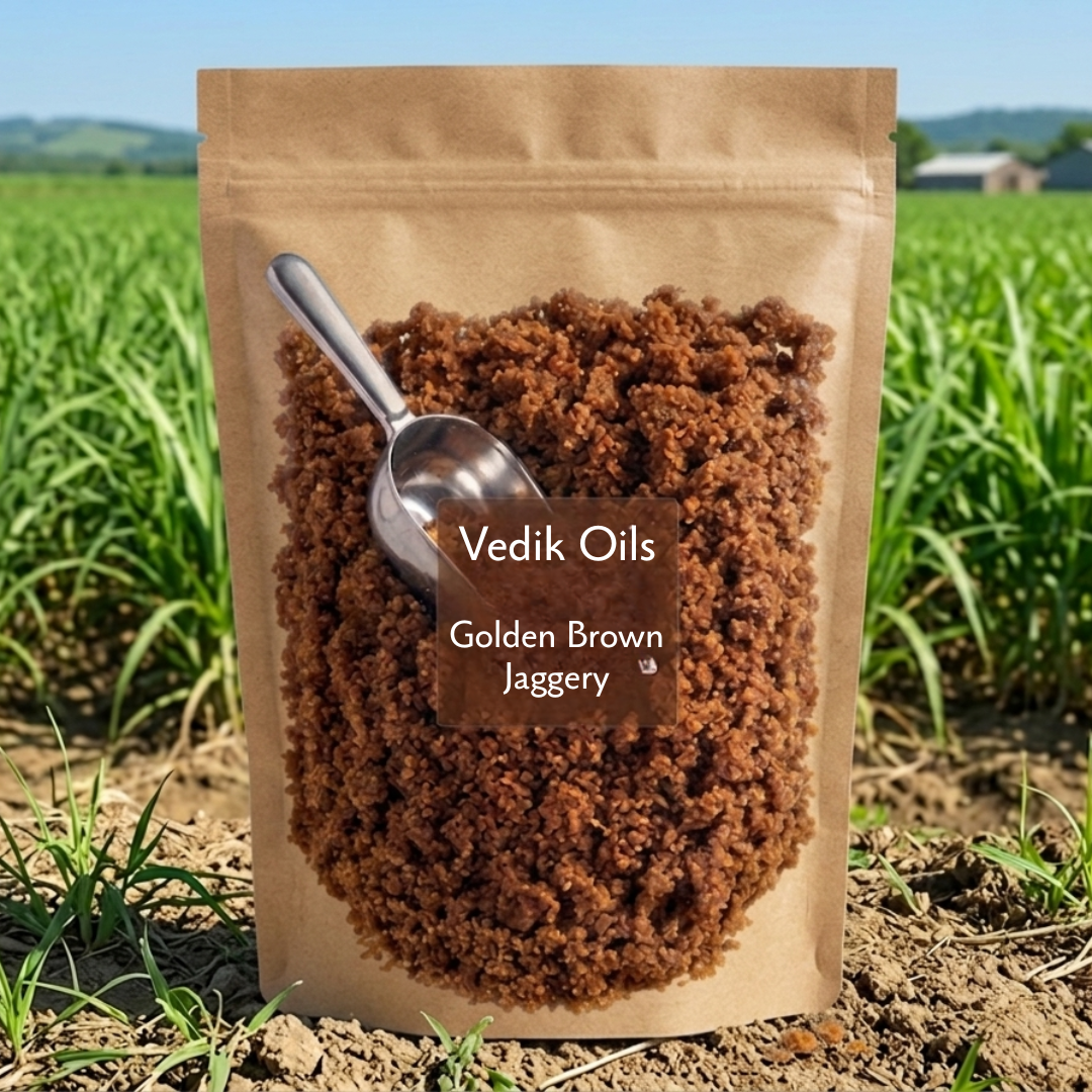 Golden Brown Jaggery